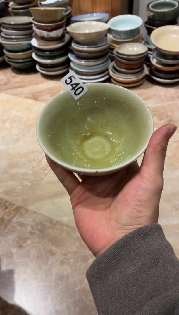瓷片美*石540枣花小碗1个