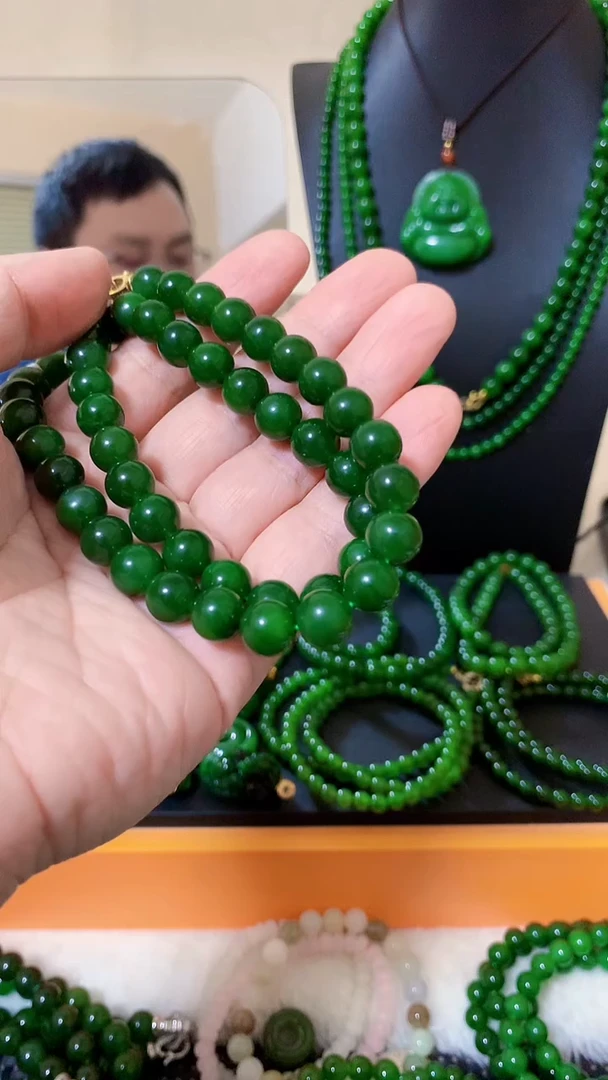 【闪购商品】和田玉（碧玉）项链未镶嵌10