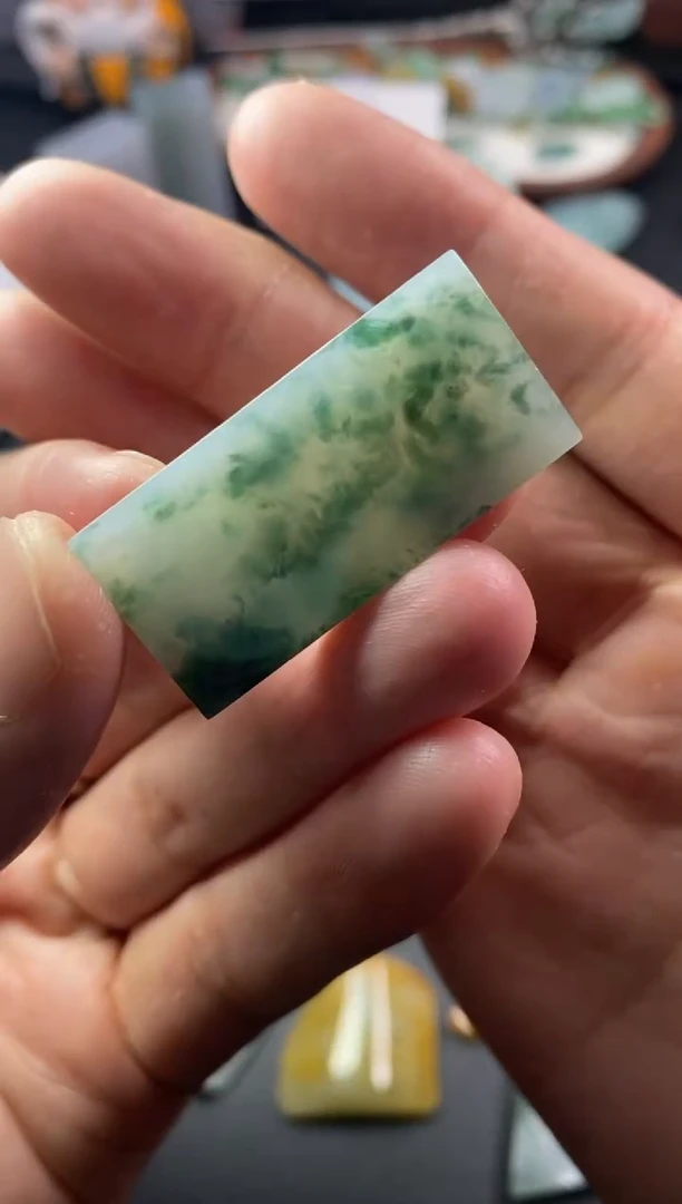 未镶嵌定制翡翠翡翠片料定制未镶嵌12.29-32