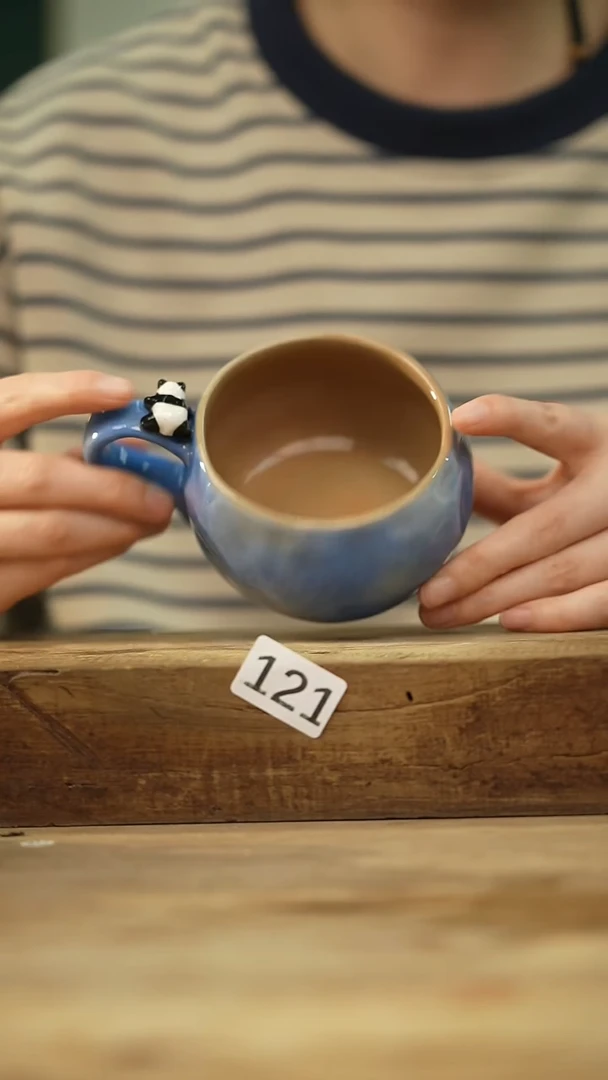 瓷片趴趴熊系列·设计师贰渔手作