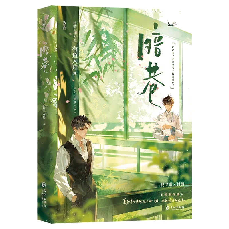 特签 裸书 无赠品 暗巷 原名《暗巷生欢》 有鱼入舟著