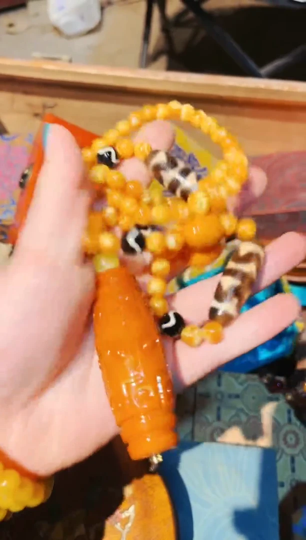 【闪购商品】蜜蜡颈饰未镶嵌七七精品专属链接97