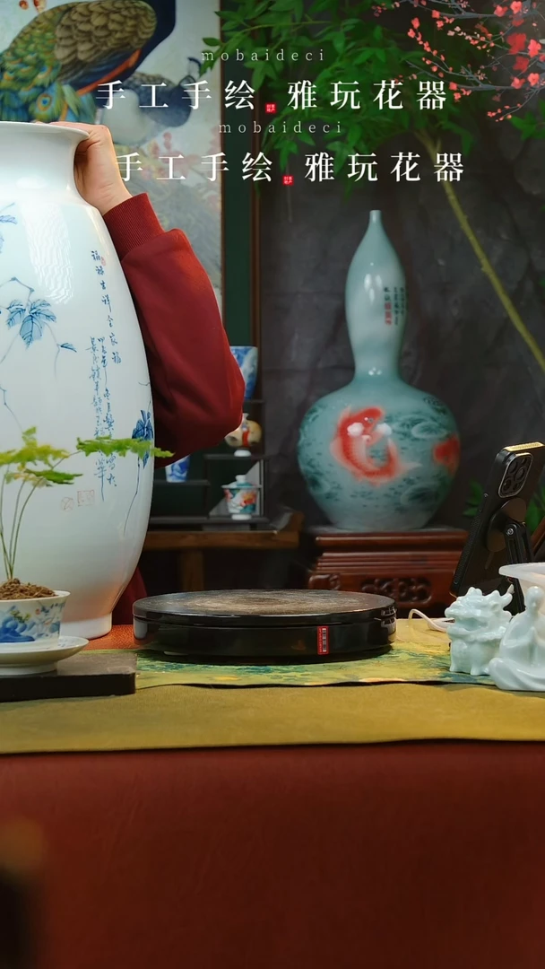 【闪购商品】瓷片景德镇手工手绘陶瓷