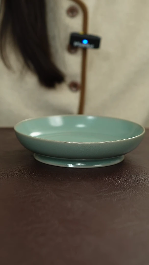 摆件陶原矿原釉汝宋汝瓷