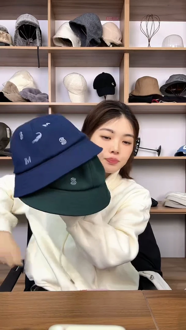 头层牛皮革大鱼羊毛渔夫帽