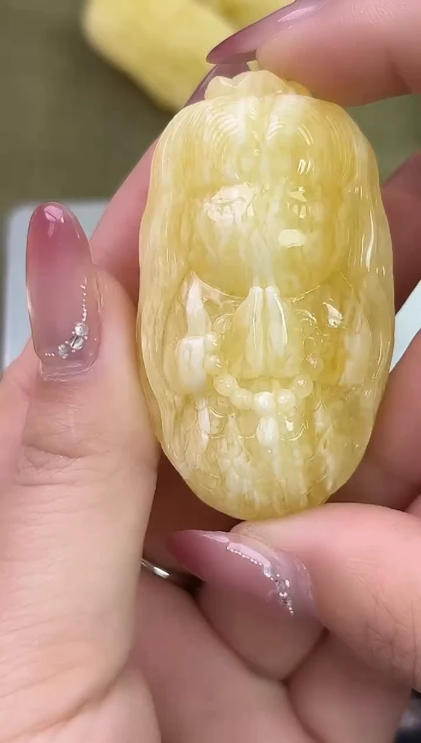 裸石琥珀未镶嵌天然琥珀蜜蜡吊坠