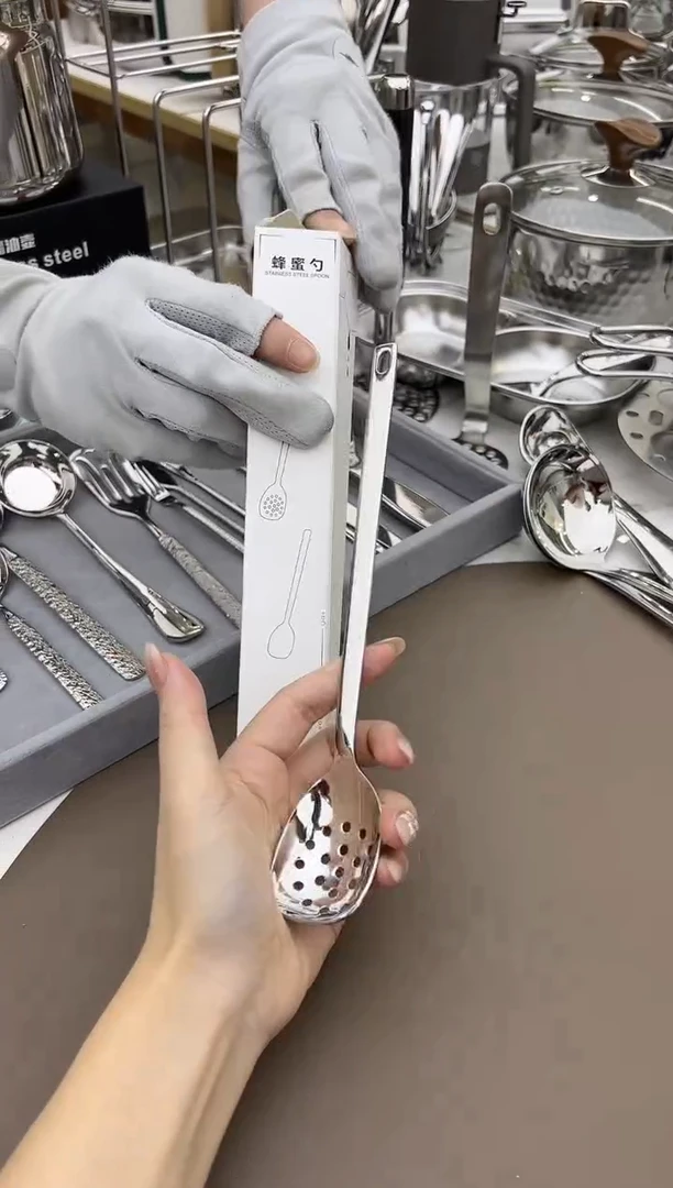 不锈钢漏勺滤油勺 1111