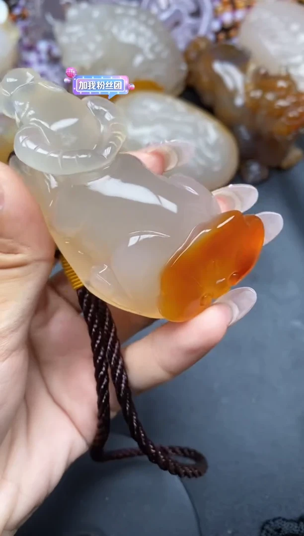 【闪购商品】玛瑙/玉髓颈饰未镶嵌LL