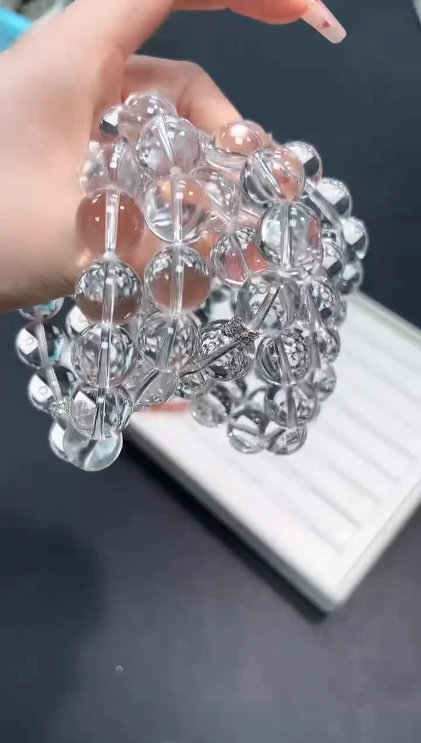 【闪购商品】水晶手串未镶嵌49o多样性发其一/1条默认微瑕