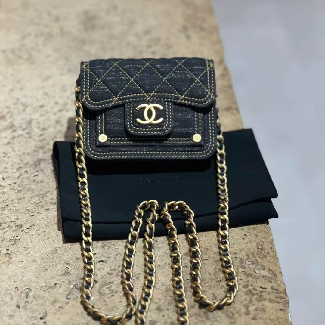 95新 Chanel/香奈儿 23S mini 豆腐包/包包/cc/092013