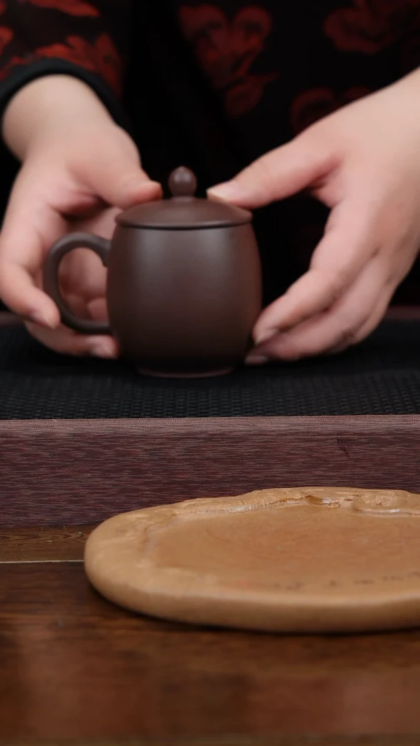 【闪购商品】紫砂茶杯福利紫砂紫小盖杯