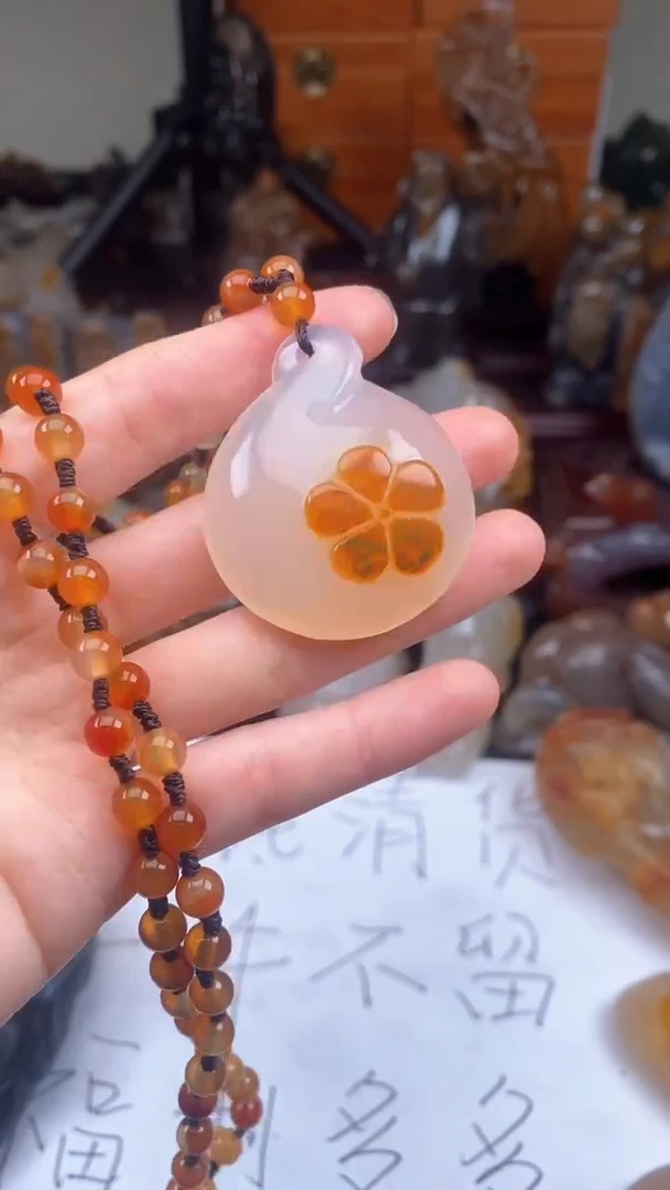 【闪购商品】玛瑙/玉髓颈饰未镶嵌AA