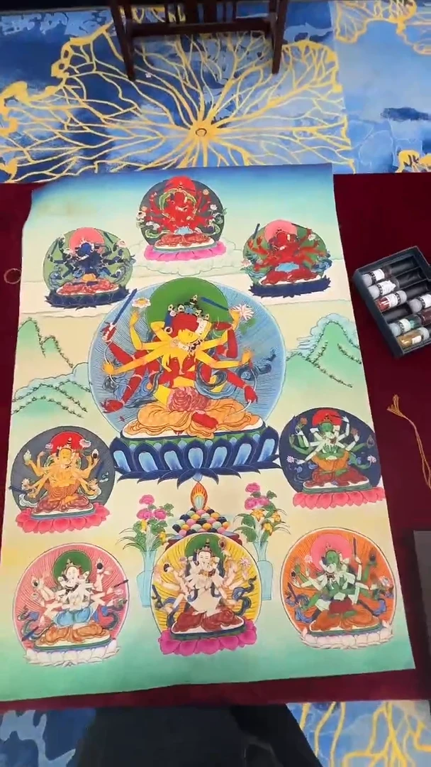 卷轴画唐卡TK16104
