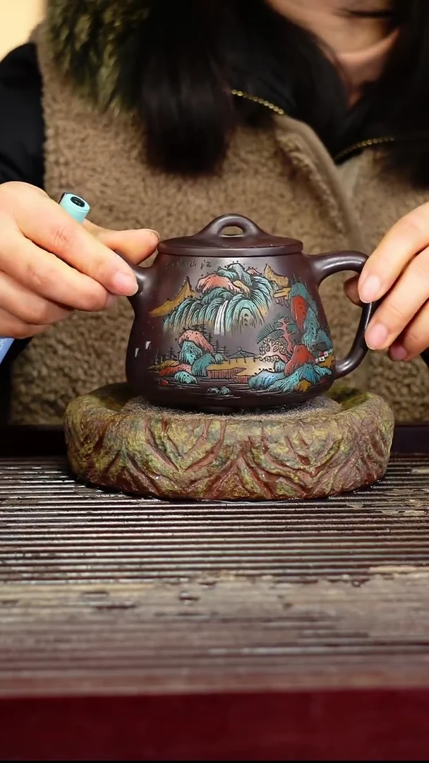 宜兴原矿紫砂壶茶壶310C
