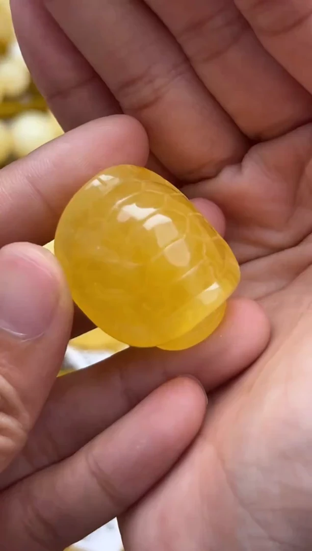 裸石蜜蜡未镶嵌天然蜜蜡微瑕珠子 假一赔万