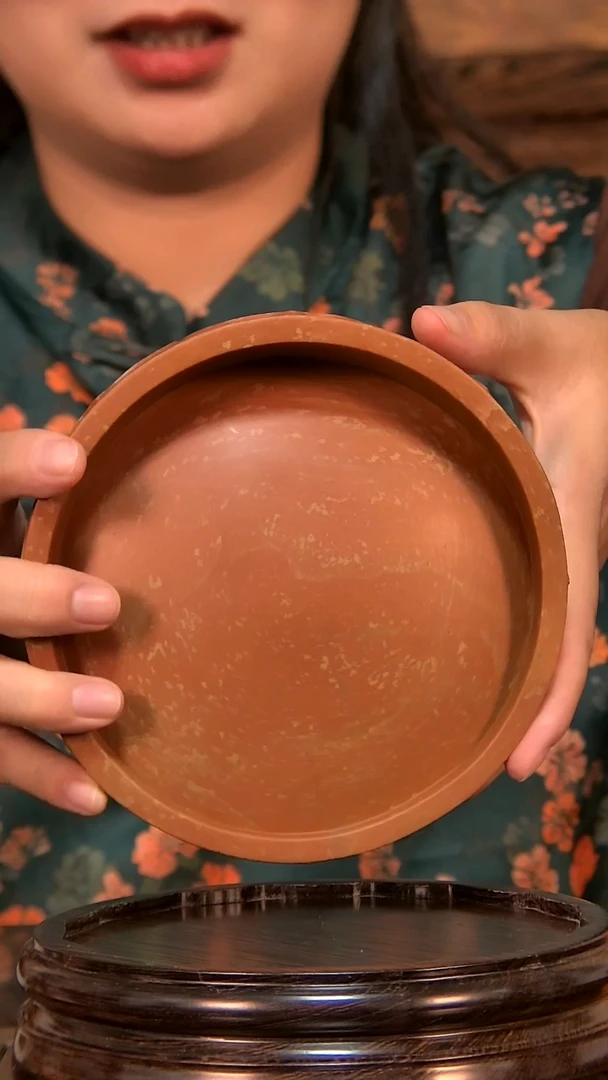 非遗青州精品红丝砚