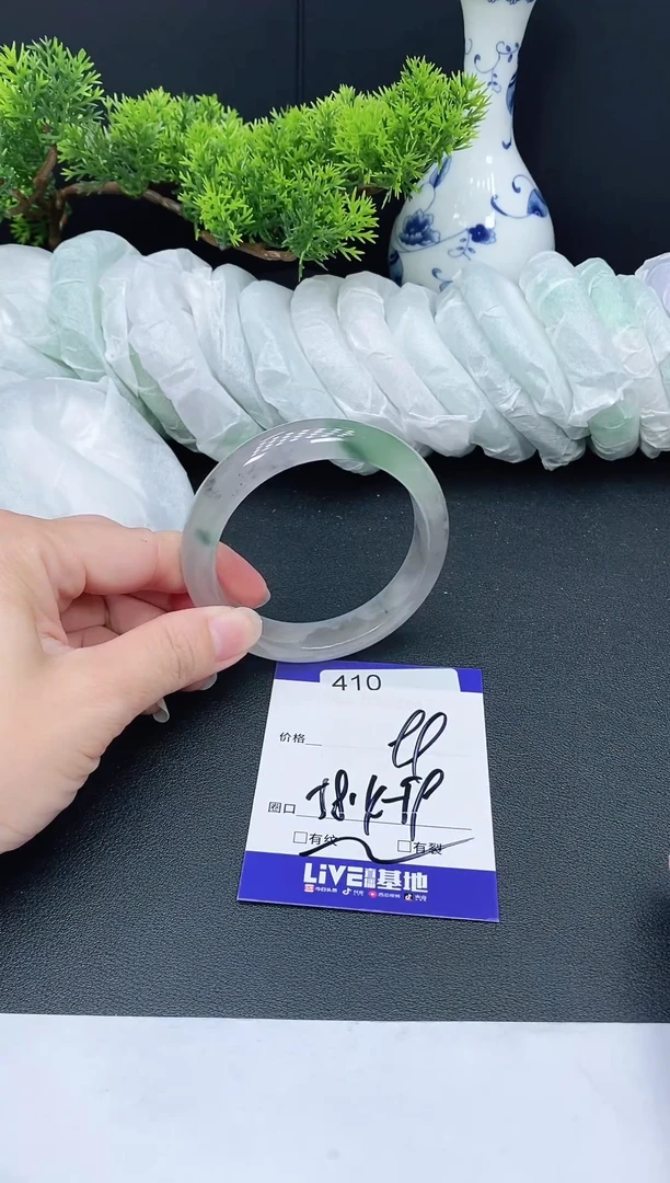 未镶嵌手镯翡翠410