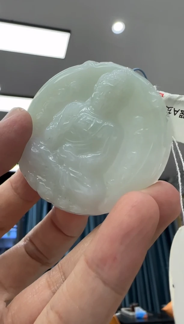 颈饰未镶嵌翡翠多样性天然翡翠A货孤品