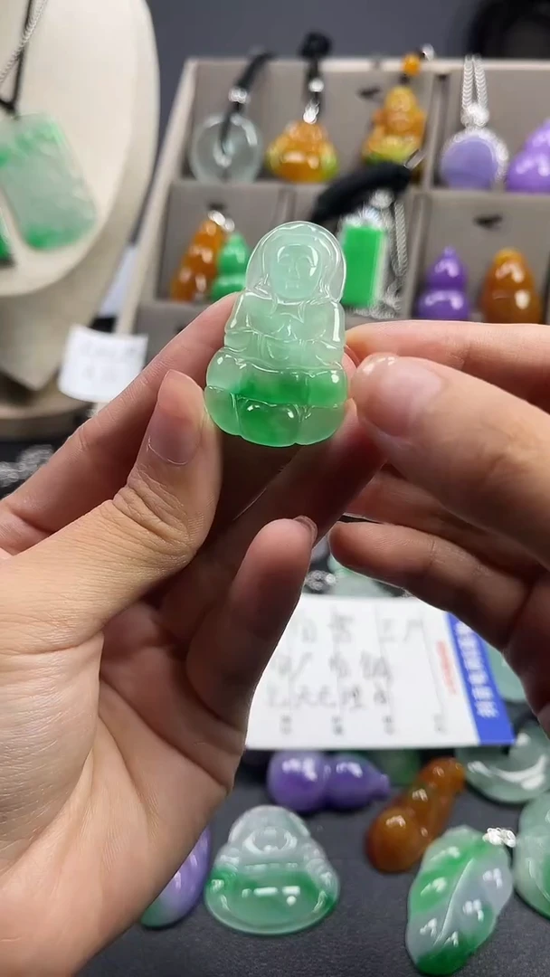 颈饰未镶嵌翡翠  所见即所得 一图一物
