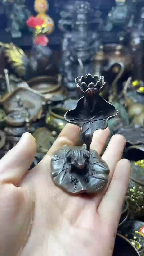 闪购链接，点击下单，有运费险，铜摆件