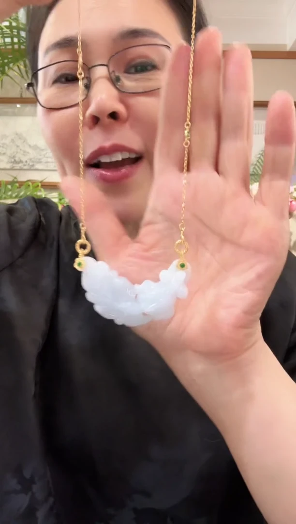 【闪购商品】翡翠颈饰未镶嵌国风