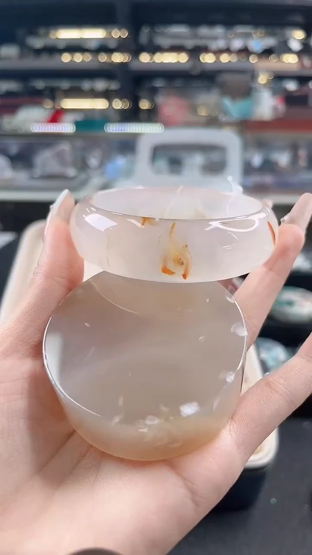 未镶嵌手镯石英质玉63圈口 （赠品镯心）3009416