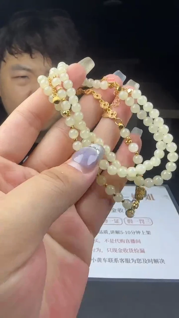 和田玉银S925镶嵌项链多样性-项链-X653