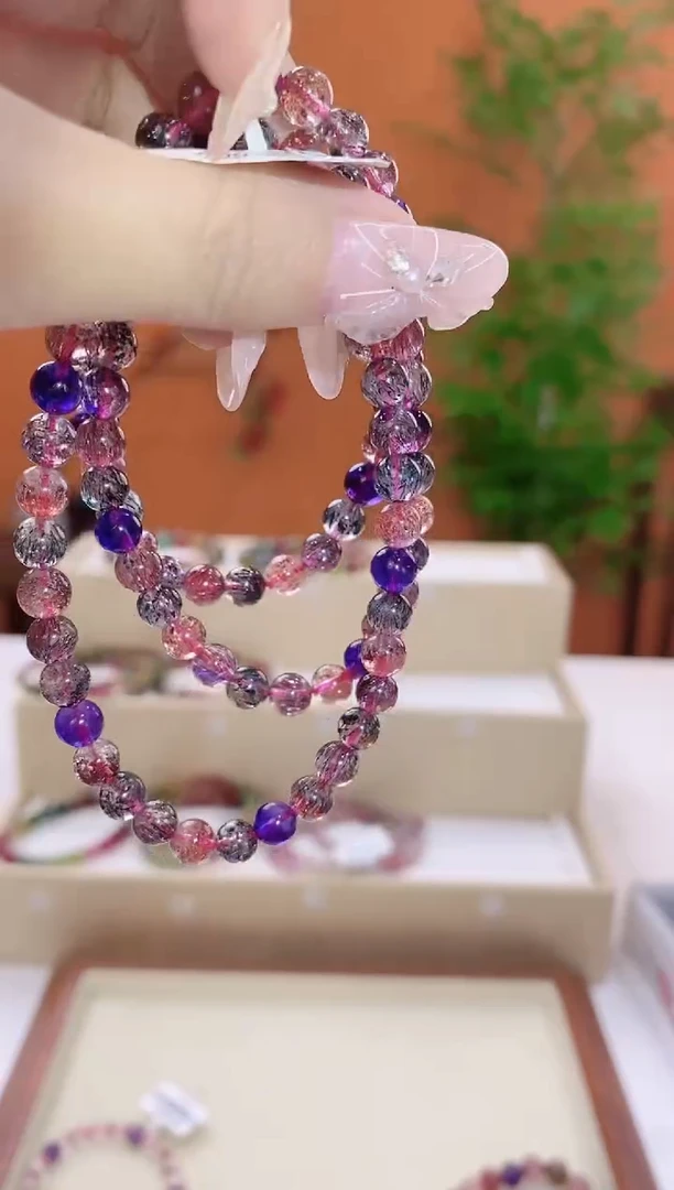 【闪购商品】水晶手链未镶嵌水晶多圈手链6*多样性发货一件