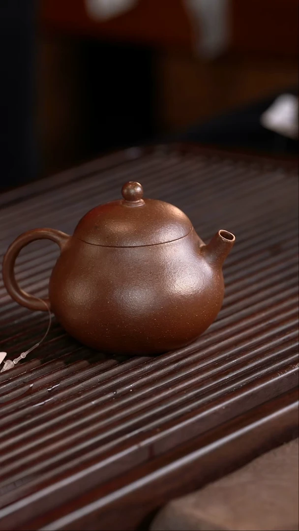 茶壶紫砂扁嘴梨式—杨思思
