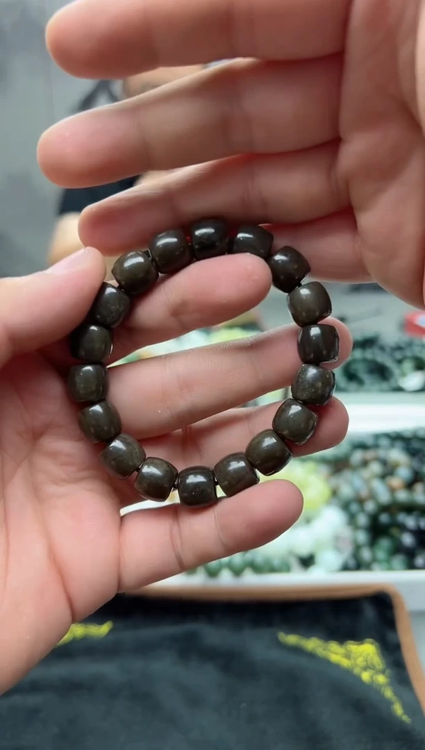 手串未镶嵌和田玉老红糖12