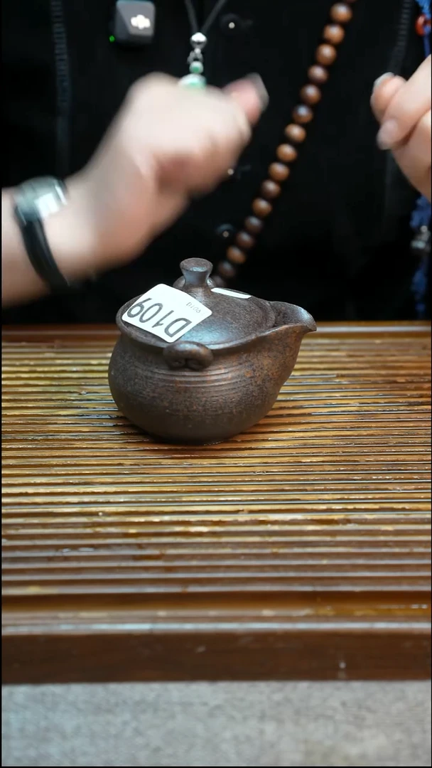 万古烧粗陶手工手做茶具