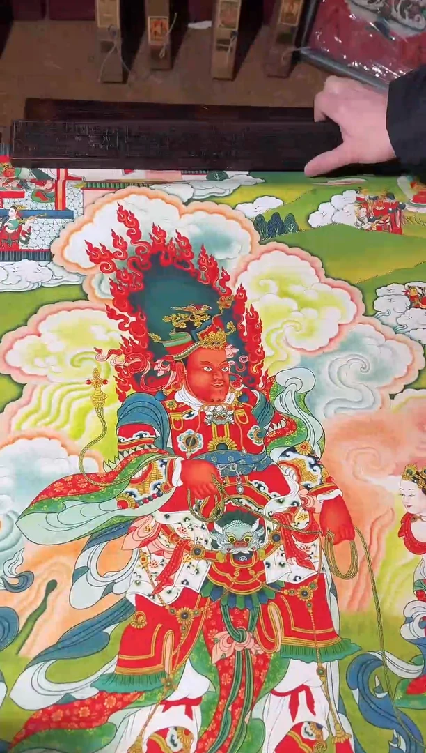 卷轴画卷轴画东东唐卡TK160