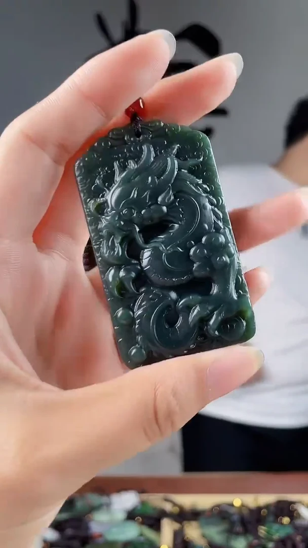 和田玉未镶嵌颈饰拍一发一，多样性发货