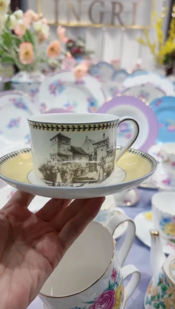 【闪购商品】骨瓷杯碟