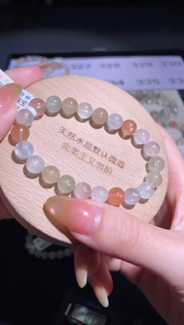 水晶手链未镶嵌327号多样性发货一C 8+