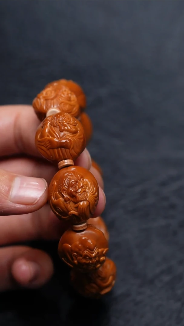 手串/手链橄榄核流**水橄榄核