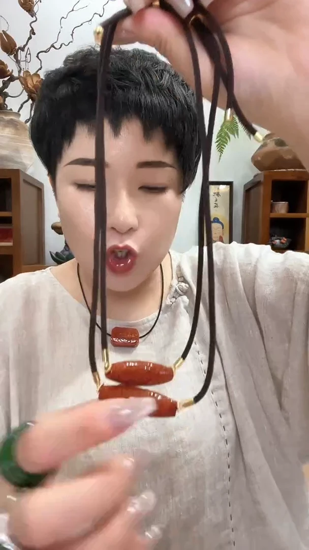 翡翠未镶嵌颈饰880