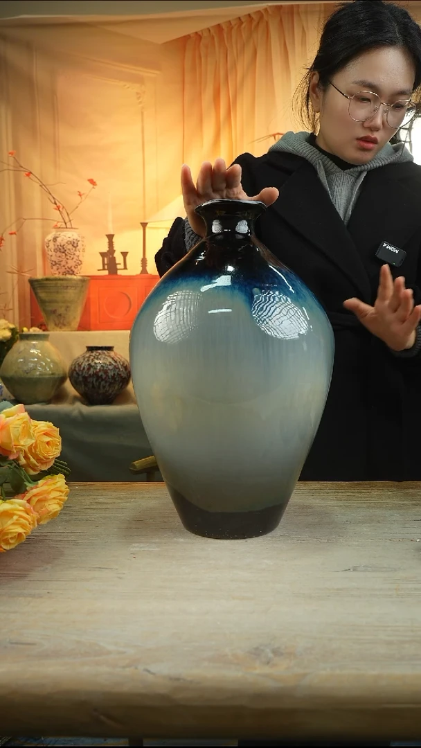 高度42口径9陶瓷花瓶