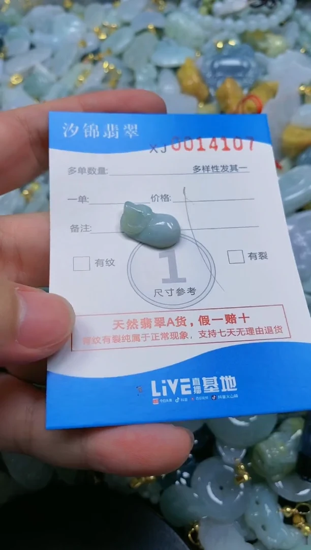 翡翠未镶嵌颈饰闪购商品0014107