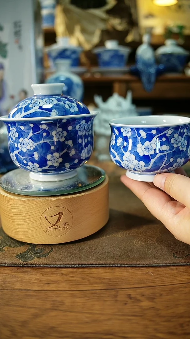35景德镇手工手绘茶具