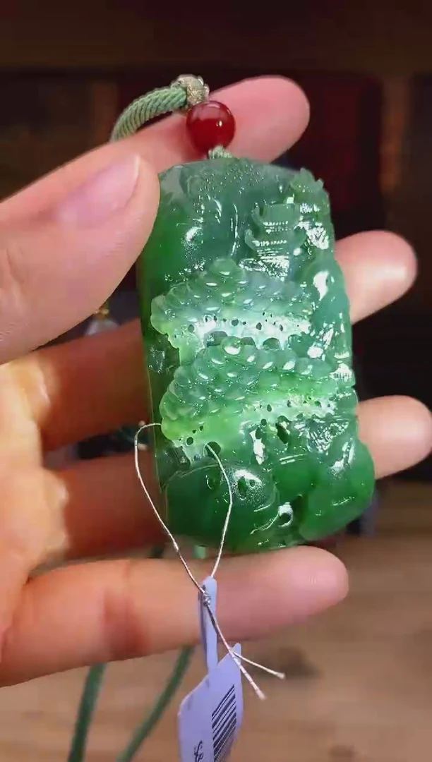 和田玉未镶嵌颈饰d137