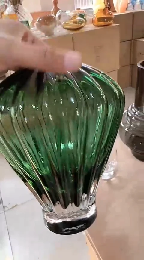 【闪购商品】玻璃绿色热气球小