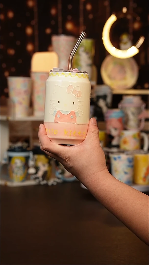 景德镇手工手绘文创陶瓷杯