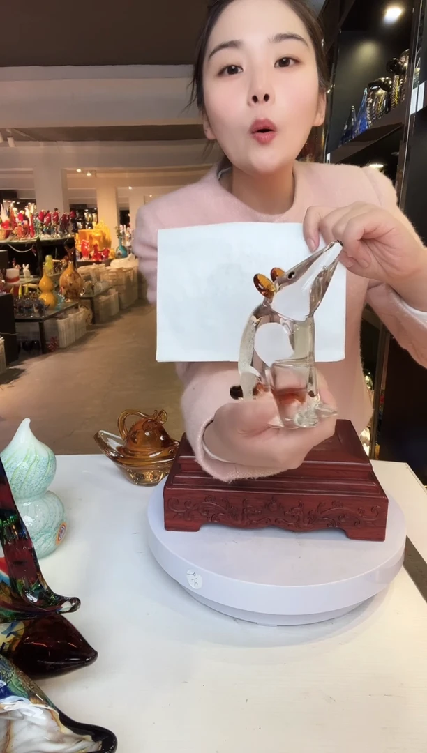 【闪购商品】茶盏琉璃摆件家居摆件