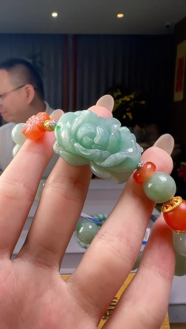 未镶嵌手串翡翠CC@@960Q3J22283