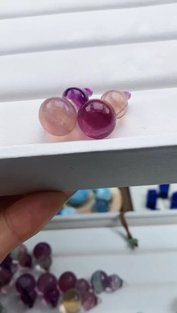 【闪购商品】萤石颈饰未镶嵌215a多样性发其一/1.15/1个