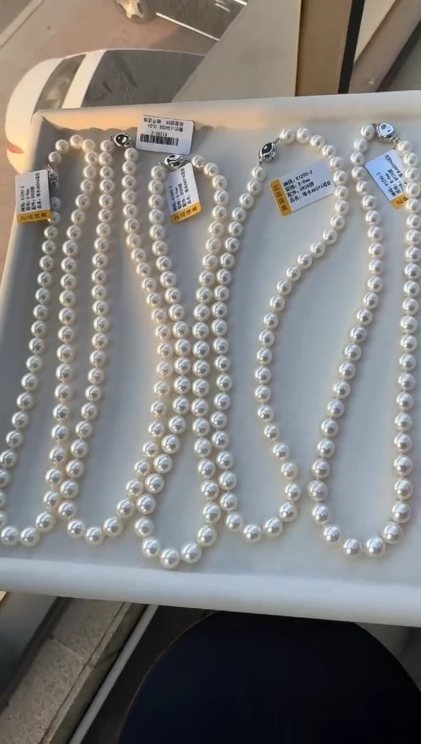 项链未镶嵌海水珍珠海水珍珠项链