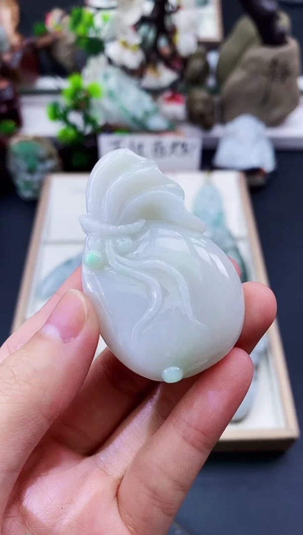 颈饰未镶嵌翡翠天然缅甸A货翡翠