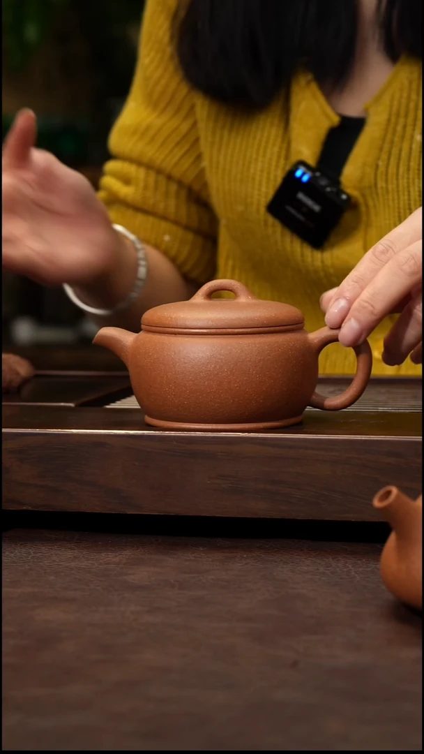 茶壶紫砂段泥面包汉瓦230cc左右
