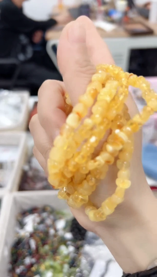 手链蜜蜡未镶嵌F31ZFD0670005-041